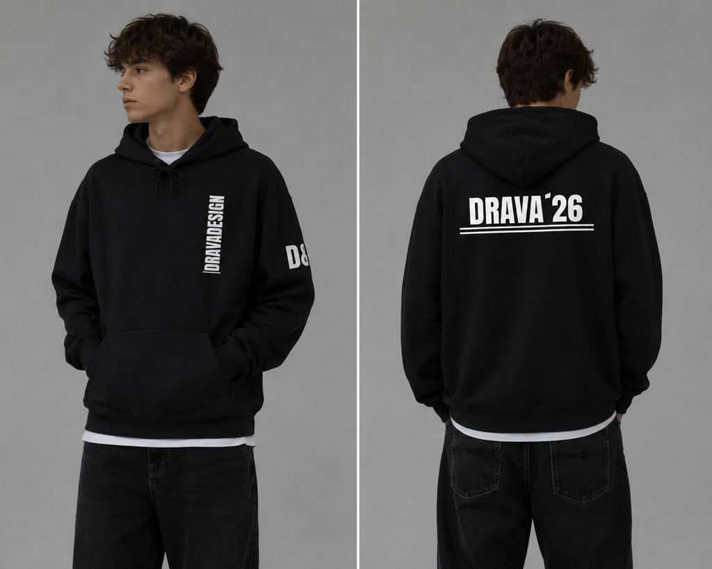 Drava´s NEW ERA Hoodie (THE FIRST 2026 EDITION HOODIE)